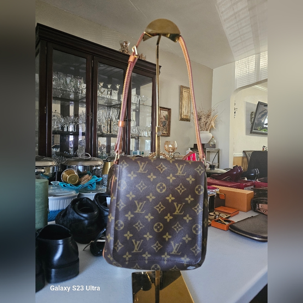Louis Vuitton Brown Monogram SALSA SHOULDER BAG